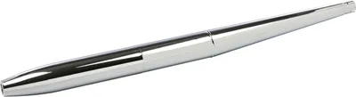 Produktbild von MZ Auspuff zweiteilig in Zigarrenform, L=1220mm, D=40mm, hinten zylindrisch, verchromt - für ES250 / 2, Trophy, ETS