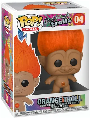 Produktbild von Good Luck Trolls - Orange Troll 04 - Funko Pop! - Vinyl Figur