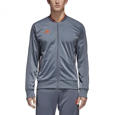 Produktbild von Sweatshirt Adidas Con18 PES JKT Grau Grau M