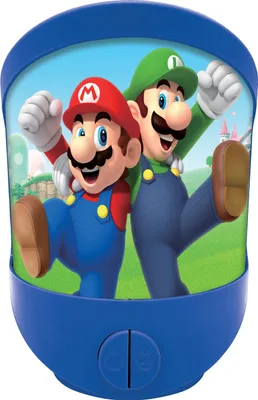 Zdjęcie produktu dla Lexibook Lampka nocna na stół lub na ścianę Super Mario