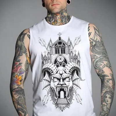 Produktbild von Hyraw Tank Top - Temple White 3XL