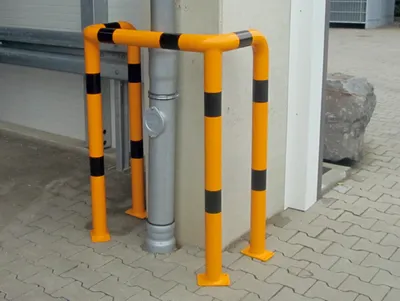 Produktbild von Rammschutzbügel, Doppelbügel, zum Aufdübeln 1000 mm Breite, 1150 mm Höhe