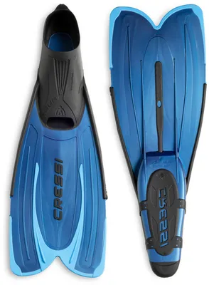 Immagine prodotto di Pinne corte Cressi Agua, colore blu, taglia 35/36