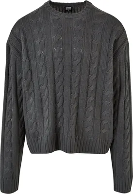 Produktbild von Urban Classics - Boxy Strickpullover Sweater darkshadow - XL