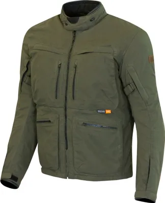 Produktbild von Merlin Drifter D3O Explorer Motorrad Textiljacke, grün, 3XL