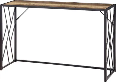 Produktbild von Konsole, Flurtisch, Industriedesign, stabiler Metallrahmen, 120 x 35 x 75 cm
