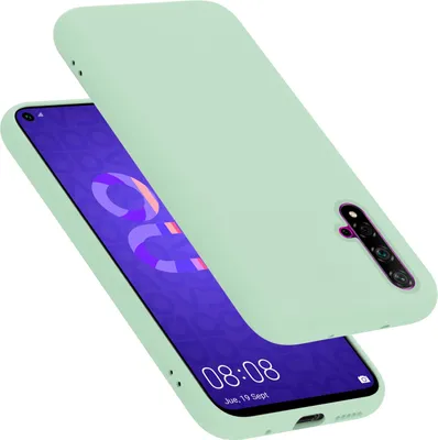 Obrázek produktu pro Cadorabo ochranné pouzdro pro Honor 20 / 20S / Huawei NOVA 5T v zelené barvě kryt mobilního telefonu TPU pouzdro