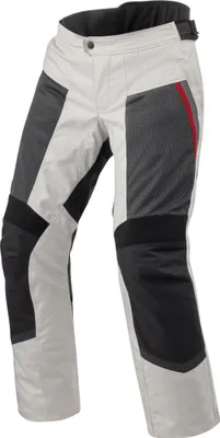 Immagine prodotto di Pantaloni da moto in tessuto impermeabili Revit Tornado 4 H2O, argento/nero, taglia S