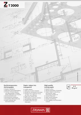 Imagen del producto de BRUNNEN 1047460: Bloc de dibujo, formato A4
