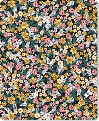 Produktbild von MuchoWow® Mauspad Mousepad Blumen - Regenbogen - Muster 30x40 cm - Mousepads - Maus Mat - Pad - Mausunterlage - Mausmatten