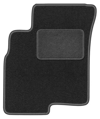 Productafbeelding van Velours bestuurdersmat voor Kia Magentis II 2005-2010 (sedan) – grafiet, op maat – Wielganizator LUX