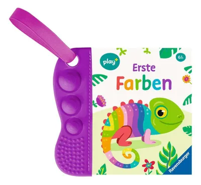 Produktbild von Ravensburger Play+ flip&pop: Erste Farben (Mein allererstes Beißbuch), Baby-Buch ab 6 Monate