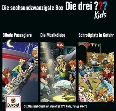 Produktbild von Die drei ??? Kids 3er Box - Folgen 76-78 (3 Audio-CDs)