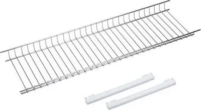 Produktbild von Sauvic Edelstahl Glasabtropfschrank 65 Cm Silber  Silber One Size