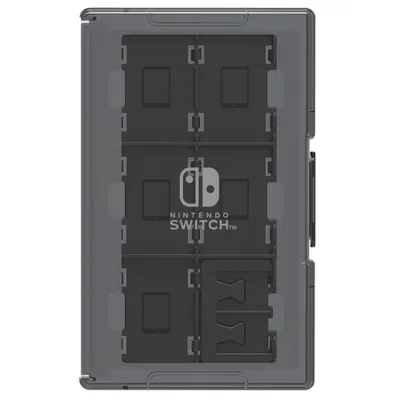 Produktbild von Nintendo Switch Card Case, 24 schwarz Tasche
