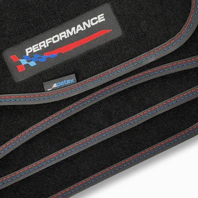 Produktbild von 4-tlg Fußmatten für BMW Mini Cooper ab 11/2006-02/2014, Autoteppich Velours, Automatten "Dynamic" von PETEX