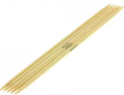 Produktbild von Lana Grossa - Strumpfstricknadel Bambus 20cm 4,5mm