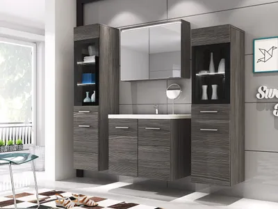 Immagine prodotto di Set da bagno YUKO 2 - larice bodega + sifone GRATIS