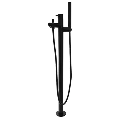 Zdjęcie produktu dla Slezák-RAV Bateria wannowa SEINA - czarny mat, Kolor: czarny mat, Wymiar: 1/2''