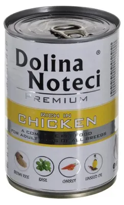 Immagine prodotto di Dolina Noteci Premium Reich an Huhn - Foglio di carta assorbente per cani - 400G