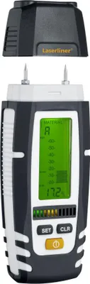 Produktbild von Laserliner DampMaster Compact Pro, Holz, Digital, Schwarz, Weiß, 3 - 103,6%, 1%, 0 - 171,2