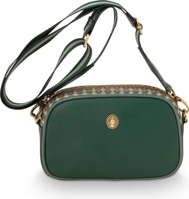 Produktbild von Pip Studio Frida Cross Body Bag Small Farbe Green Größe 21x6x13 cm
