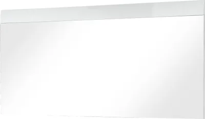 Produktbild von Germania Spiegel "GW-ADANA" in Weiß mit Hochglanz-Applikation, 134 x 63 x 3 cm (BxHxT), 3515-84
