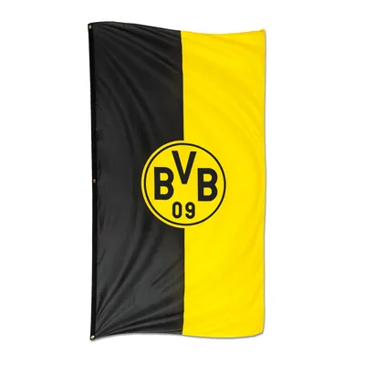 Produktbild von BVB-Hissfahne im Hochformat (100x200 cm) Borussia Dortmund