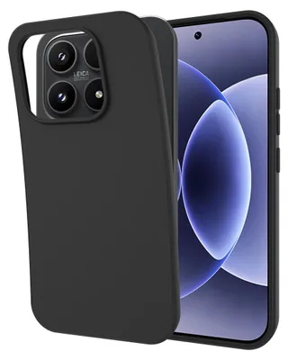 Image de Cazy Coque compatible avec Xiaomi 17 Coque en Silicone – Coque Flexible – Noir