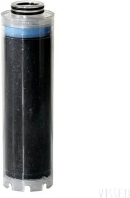 A single water filter cartridge shown against a white background.