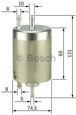 Produktbild von Bosch Kraftstofffilter  0 450 915 001