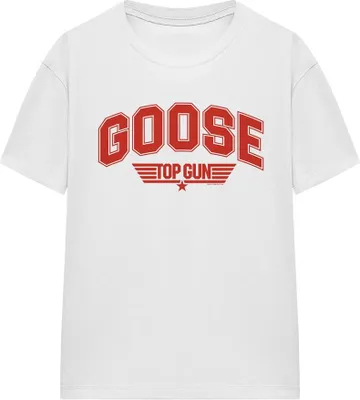 Image de Top Gun - T-shirt "Goose" pour homme/femme unie TV16902 (XL) (Blanc)