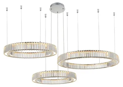 Zdjęcie produktu dla Lampa wisząca LED 144W Spark 40+60+80 AZ5795 Azzardo