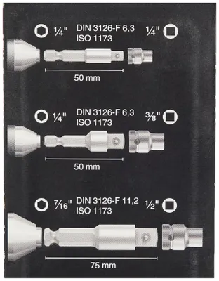 Produktbild von Wera 870/4/7 Set A SB Werkzeugschaft-Set