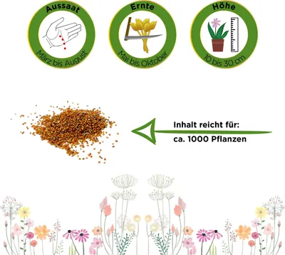Produktbild von Brunnenkresse Kultivierte Samen - Nasturtium officinale - Brunnenkressesamen - Gemüsesamen - Saatgut für 1.000 Pflanzen
