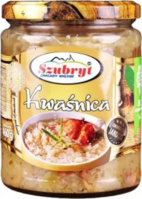 Zdjęcie produktu dla Zupa góralska kwaśnica Szubryt 460 g