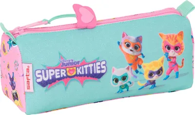 Produktbild von Safta Superkitties Mäppchen Blau Mann Blau One Size