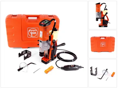 Zdjęcie produktu dla Fein KBU 35Q magnetyczna wiertarka rdzeniowa 1100 W do 35 mm 7 szt. + walizka ( 72705361000 )