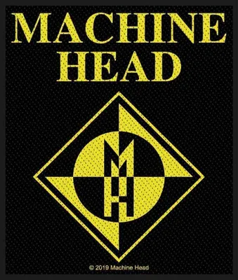 Produktbild von Machine Head Diamond Logo Aufnäher zum Aufnähen 100 x 50 mm
