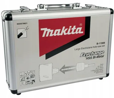 Zdjęcie produktu dla Makita B-11988, Zestaw, Wiertarka, Niebieski, 6 szt.