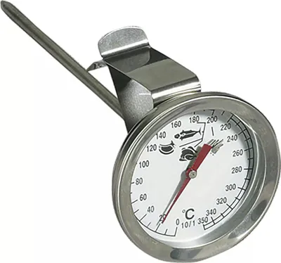 Produktbild von Frittieröl-Thermometer 0°C bis 350°C, Edelstahl