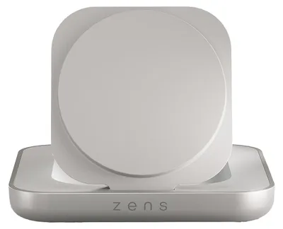 Image de ZENS ZESC20W/00, intérieur, USB, recharge sans fil, 1 m, blanc, argent