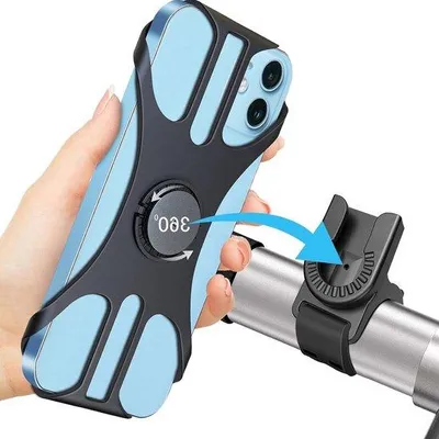 Produktbild von Telefonhalter für Fahrräder Universal abnehmbar 360 Grad verstellbar 40-70 Zoll Smartphonehalter