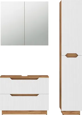 Obrázek produktu pro Koupelnový nábytek Vicco Lotta Bílá 3 díly, Model 59523