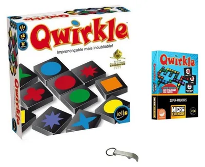 Productafbeelding van Solidchoice - Qwirkle Spelset met Uitbreiding voor 2 tot 4 Spelers