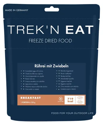 Obrázek produktu pro Trek’n Eat 30101020, Egg, 125 g, 743,75 kcal, 33,75 g, 16,25 g, 4 g
