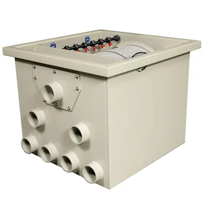 Produktbild von DVS Trommelfilter PP65 gepumpt mit Steuerung Teichfilter