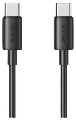 Immagine prodotto di Cavo Usams da Usb-C a Usb-C 60 W 1 M a ricarica rapida serie Yd nero/nero Sj711Usb01 (Us-Sj711)