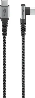 Immagine prodotto di Goobay 64660 Cavo USB 2.0 2 m USB C nero, grigio