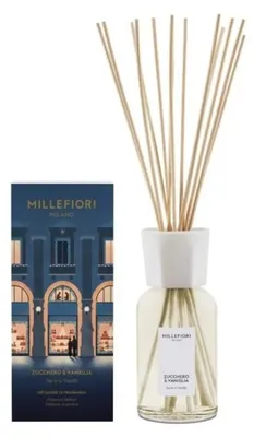 Productafbeelding van Kerstpakket: Geurkaarsen "Zucchero & Vaniglia" van Millefiori Milano, 250 ml